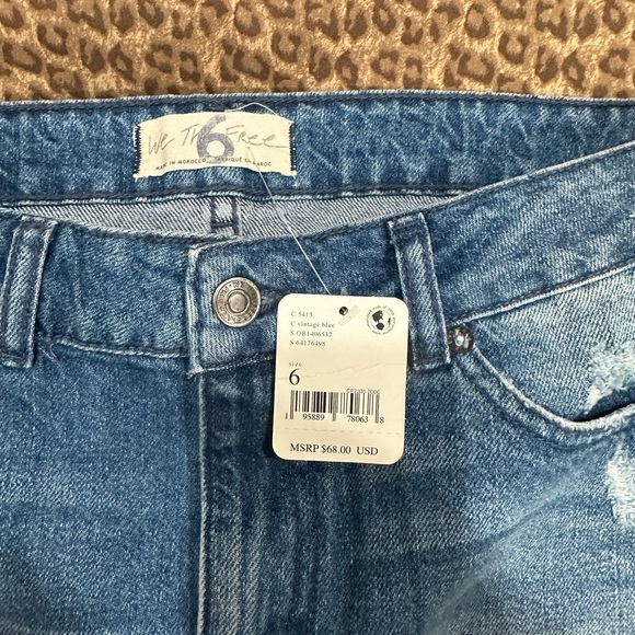 NWT we the free denim skirt - Picture 2 of 4